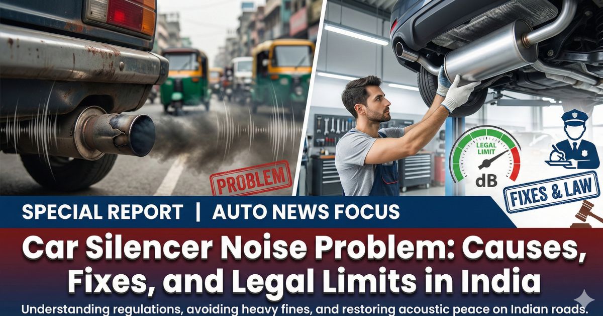 Car Silencer Noise Problem