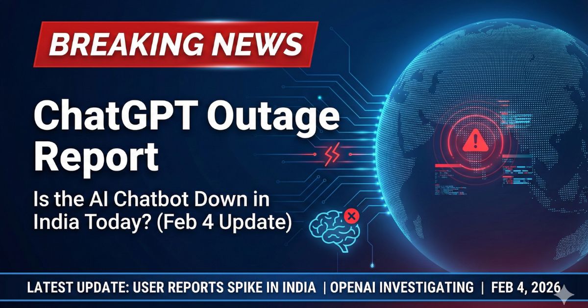 ChatGPT Outage Report: Is the AI Chatbot Down in India Today?