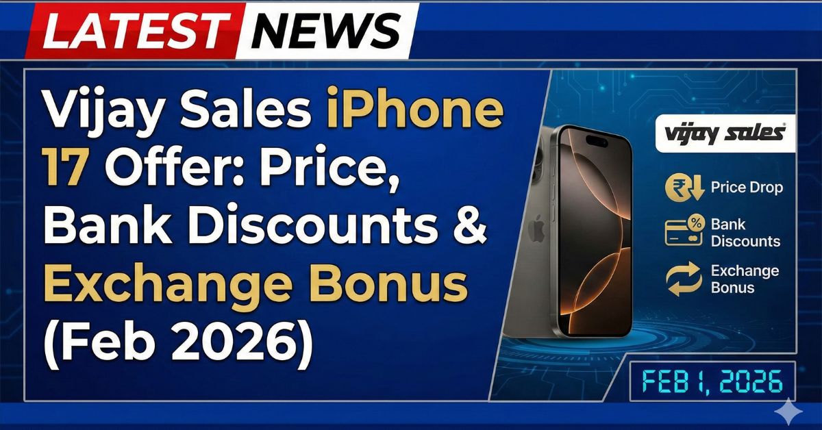 Vijay Sales iPhone 17 Offer