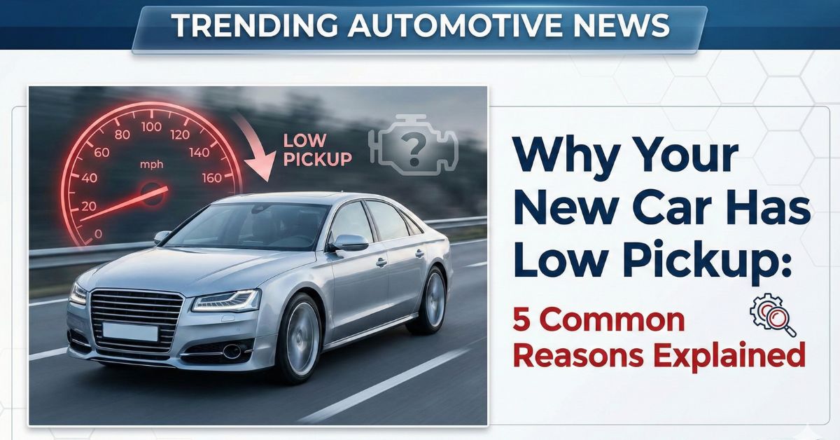 Why Your New Car Has Low Pickup